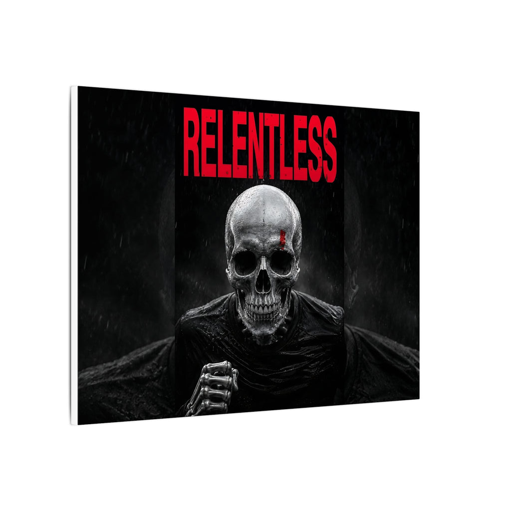 Relentless - Skull Wall Art | Canvas (Landscape)