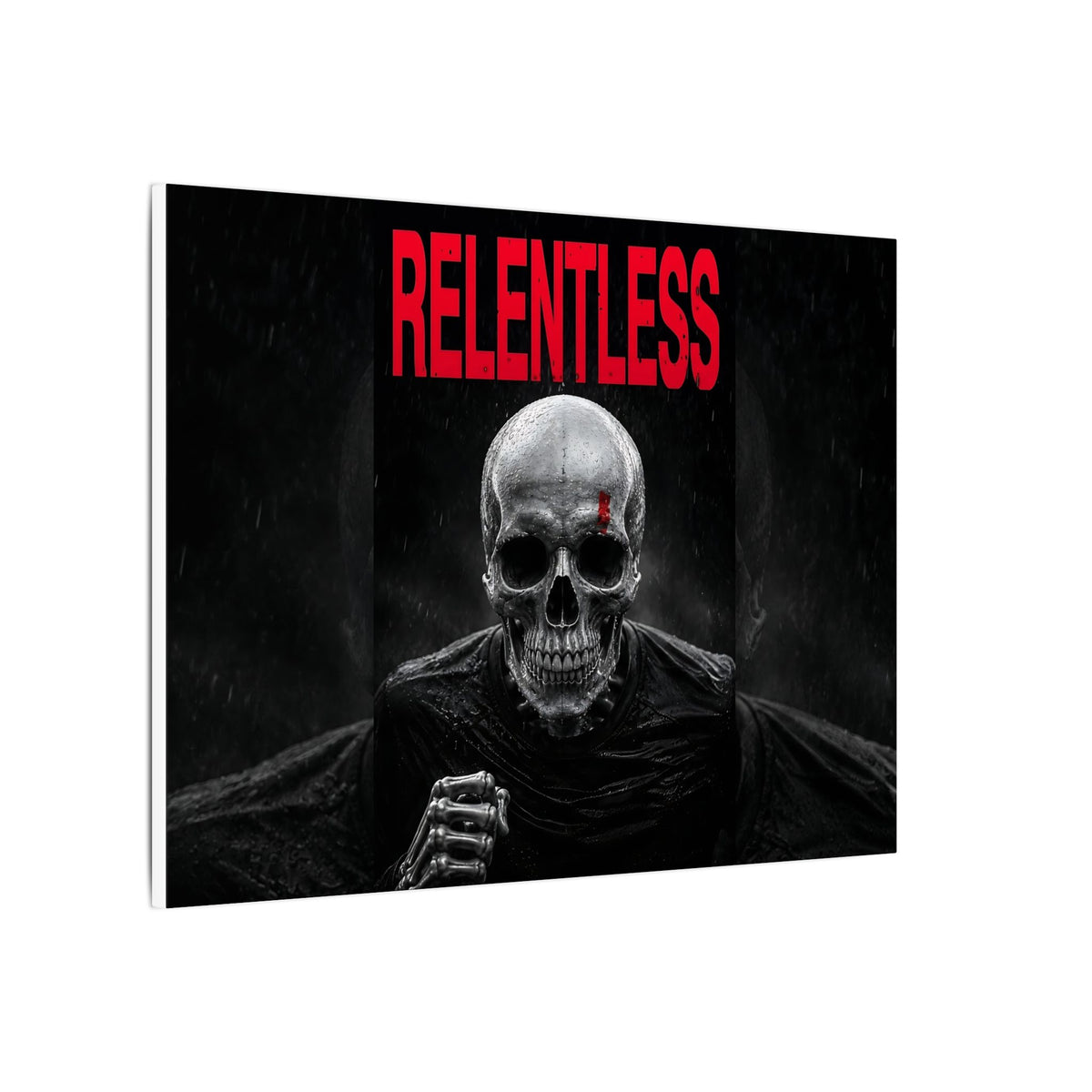 Relentless - Skull Wall Art | Canvas (Landscape)