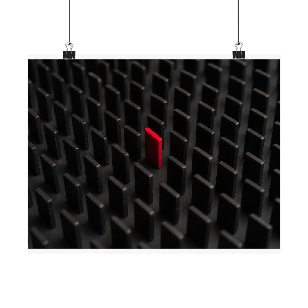 Break the Pattern - Business Wall Art | Matte Poster (Landscape)