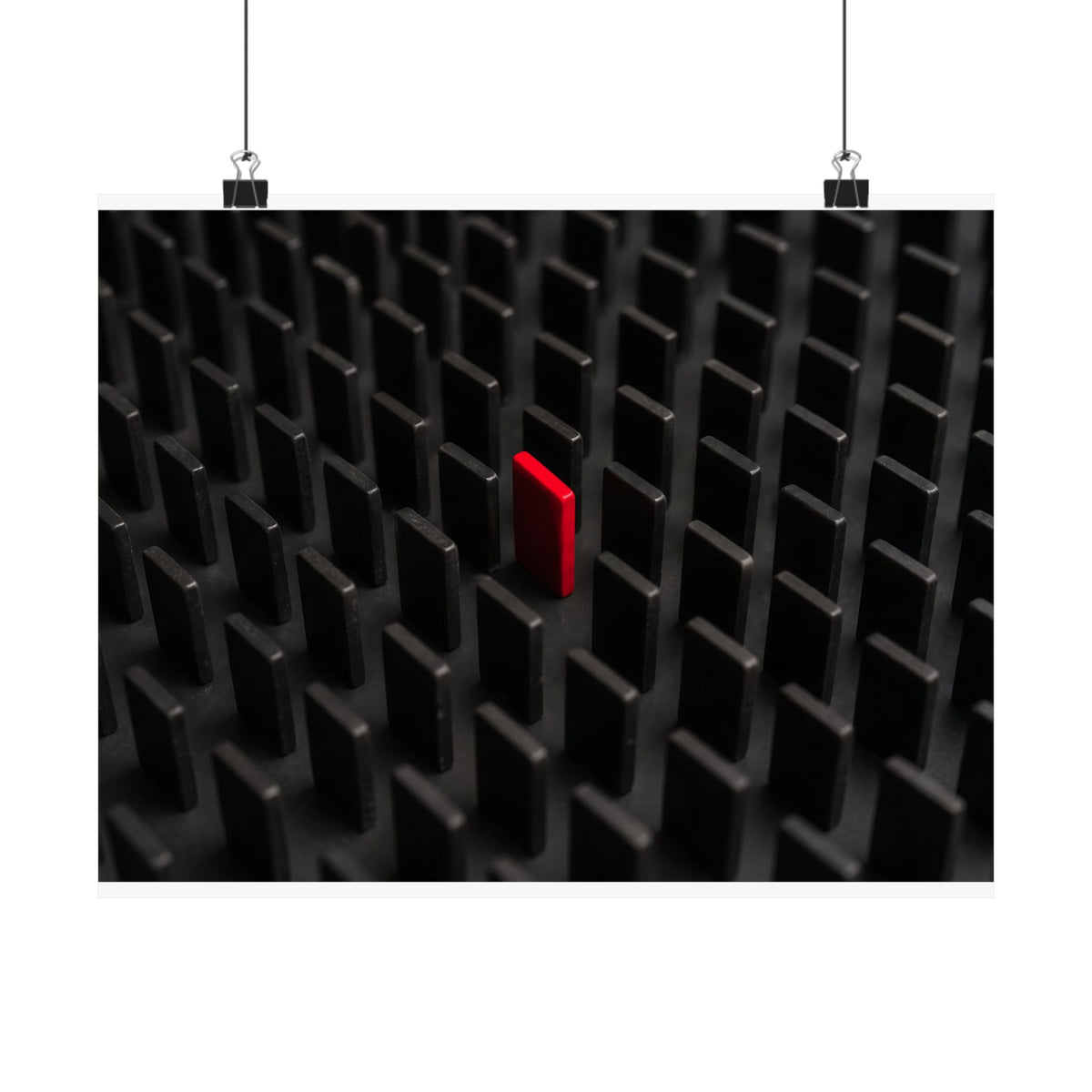 Break the Pattern - Business Wall Art | Matte Poster (Landscape)