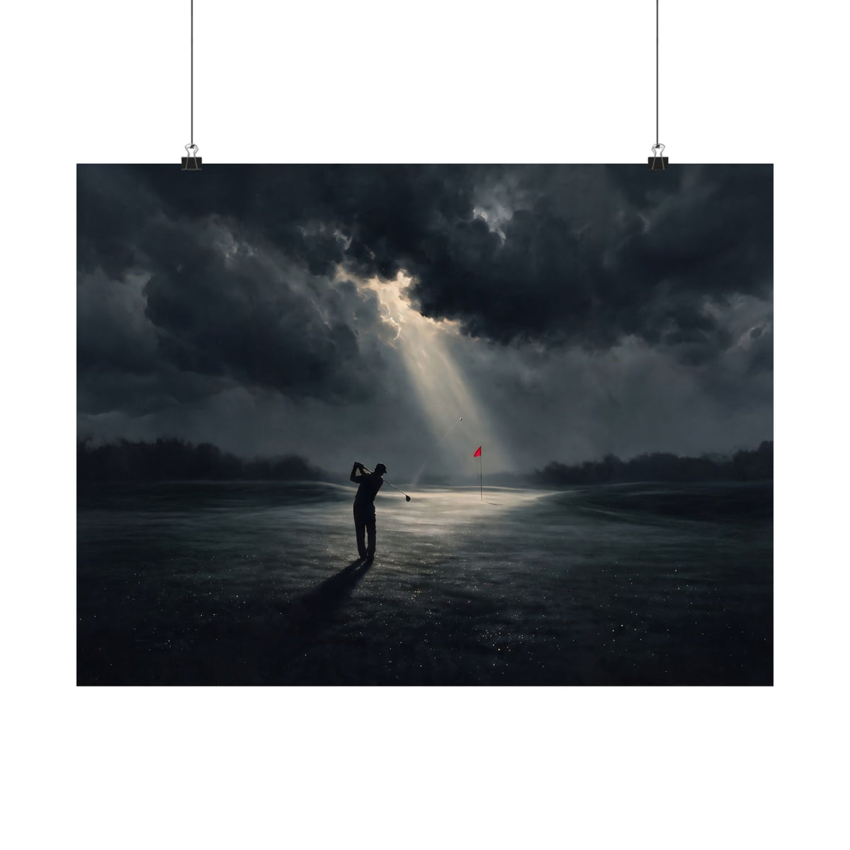Dawn Patrol - Golf Art | Matte Poster (Landscape)