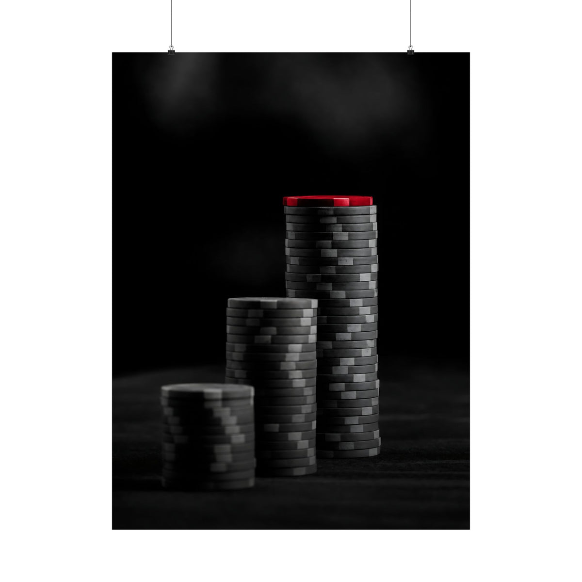 The Chip on Top - Business Office Wall Art | Matte Poster