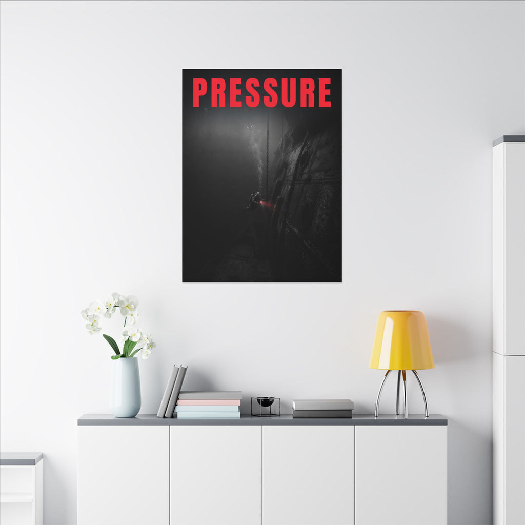 Control the Pressure - Gym Wall Art | Canvas
