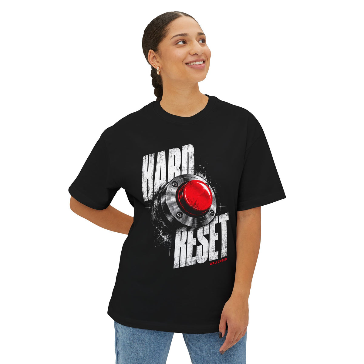 Hard Reset | Heavyweight Tee (Front + Back)