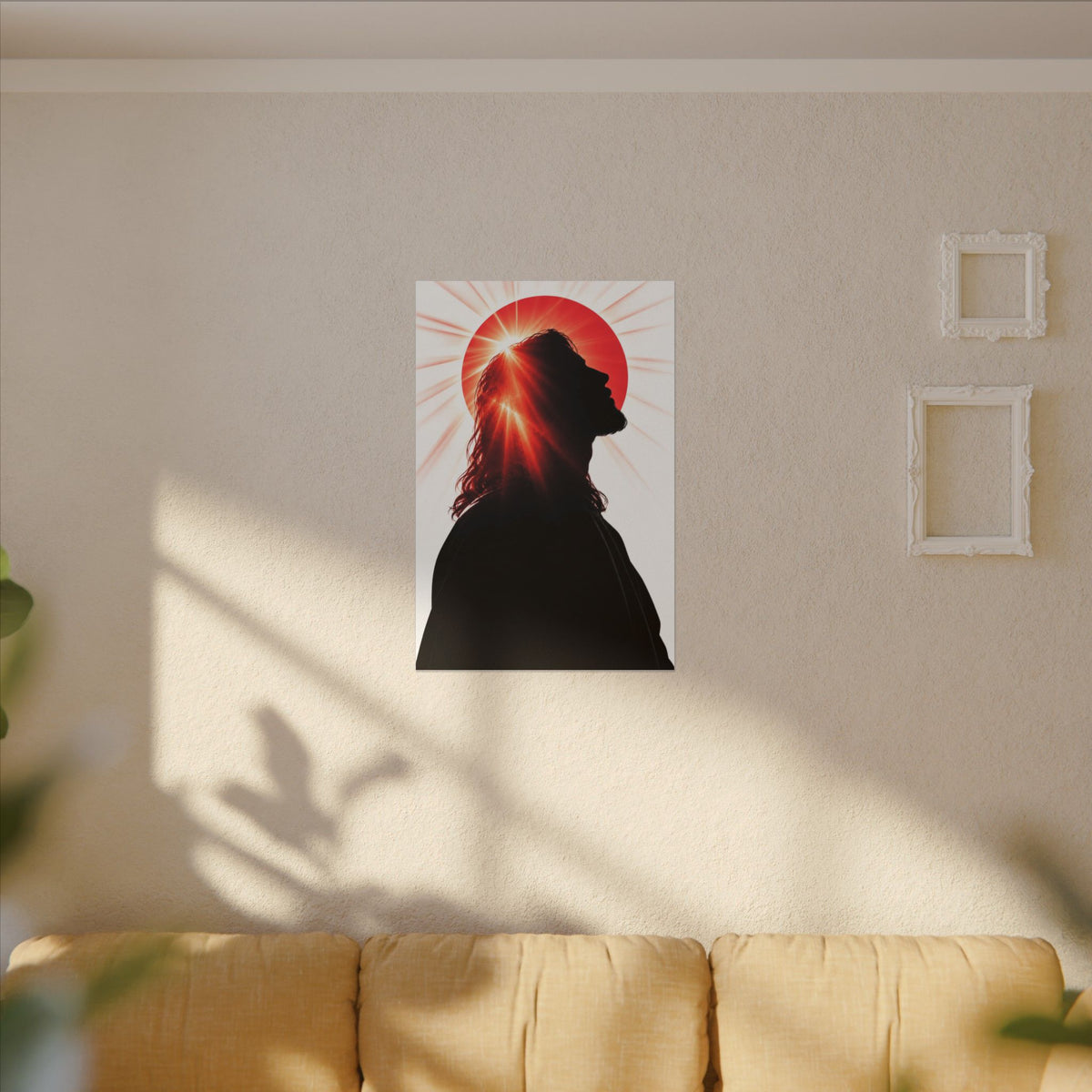 Jesus Silhouette - Christian Wall Art | Canvas