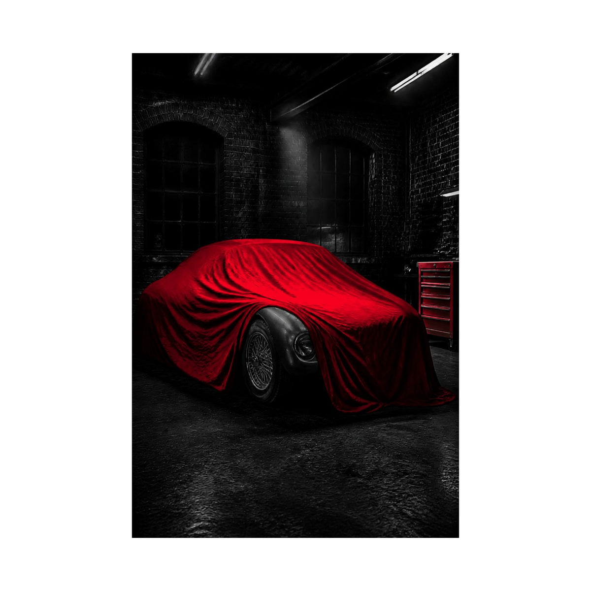 The Project - Car Cover Wall Art | Matte Poster
