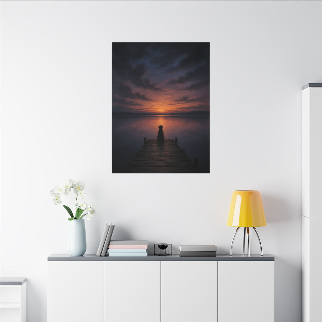 The Wait - Bedroom Wall Art | Canvas