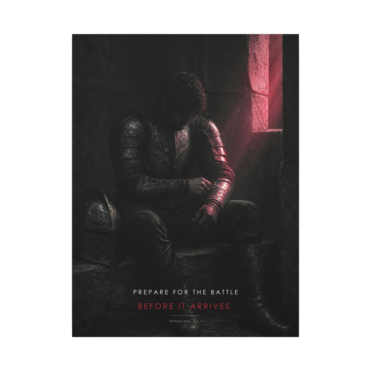 Before the Battle - Armor of God Wall Art | Canvas