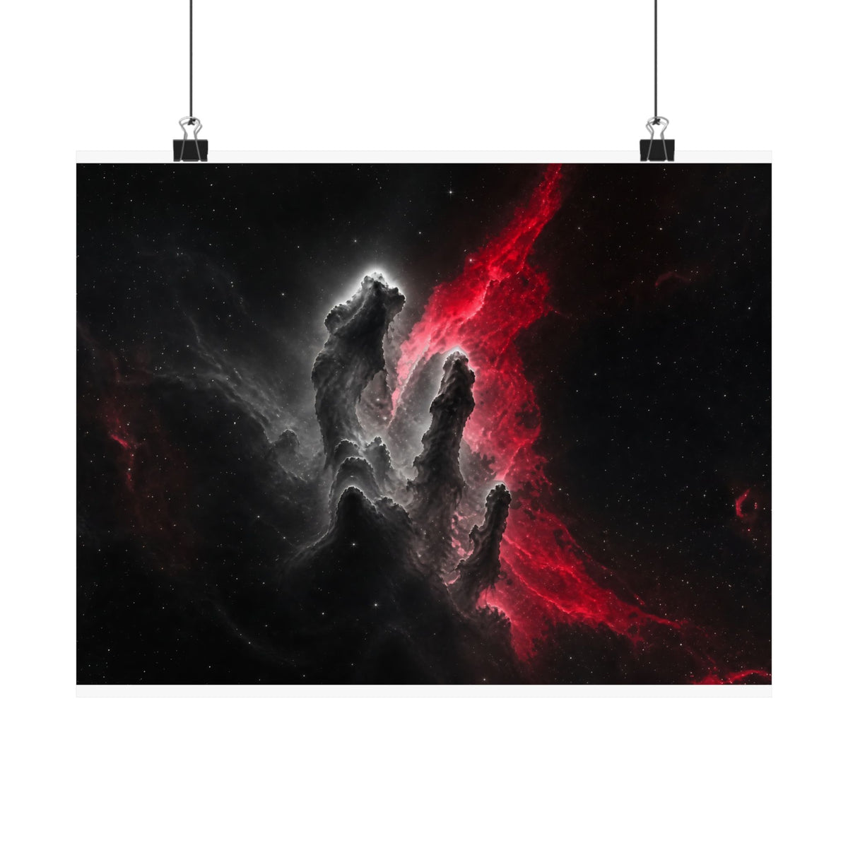 Birth Cloud - Space Wall Art | Matte Poster (Landscape)