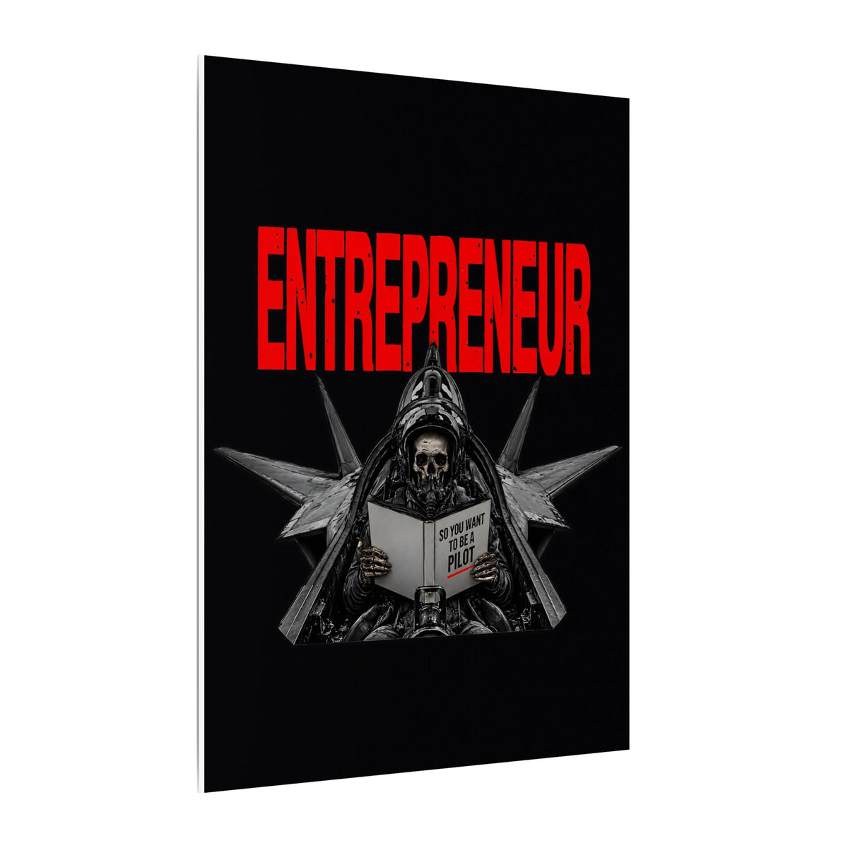 Entrepreneur - Skeleton Wall Art | Canvas
