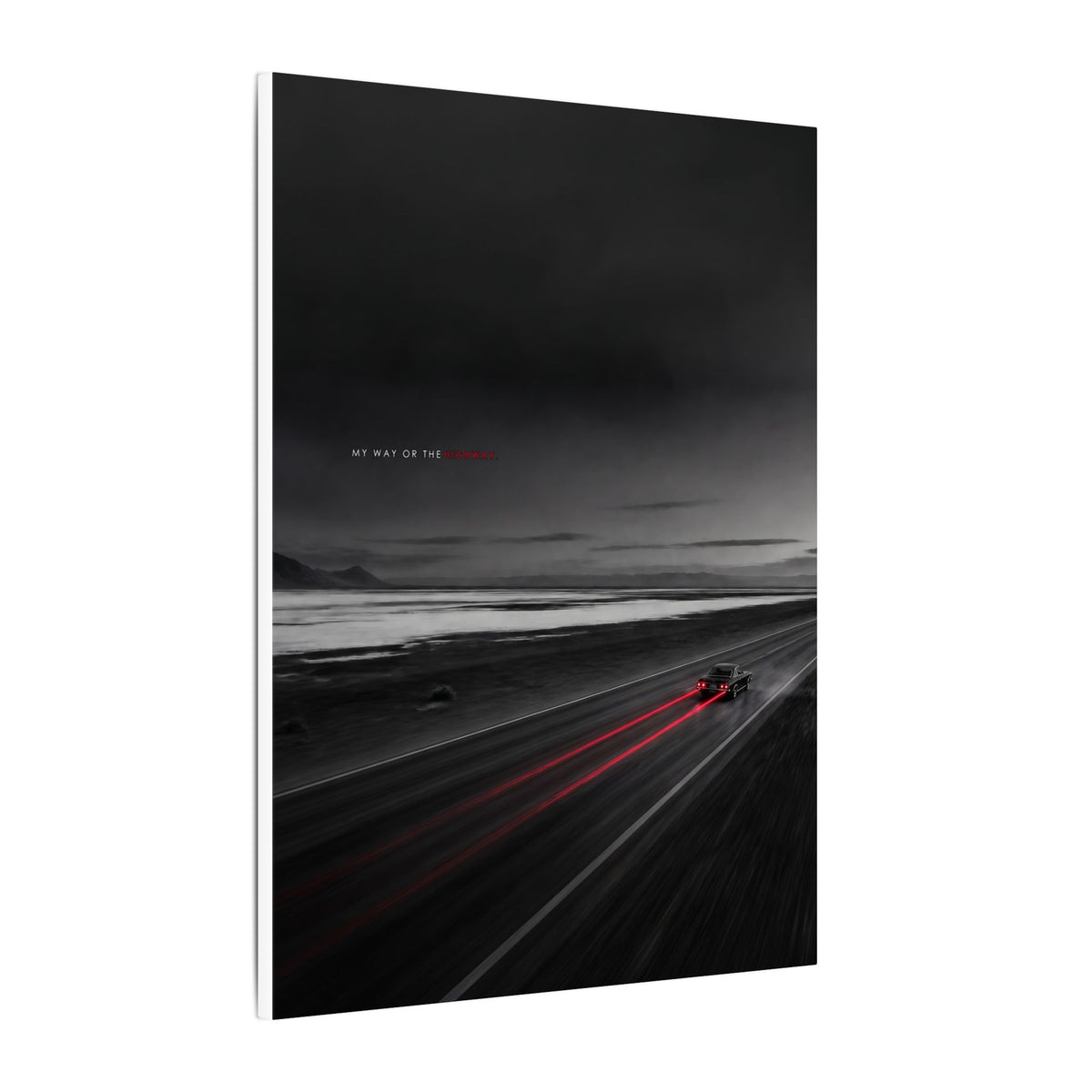 My Way or the Highway - Car Wall Art | Canvas