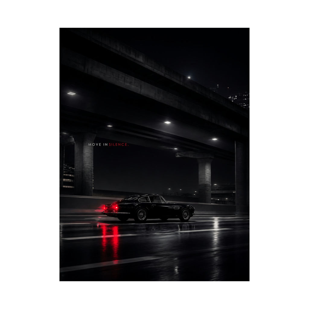 Move in Silence - Car Wall Art | Matte Poster