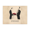 Congratulations on Your Opinion - Funny Wall Art | Canvas (Landscape)