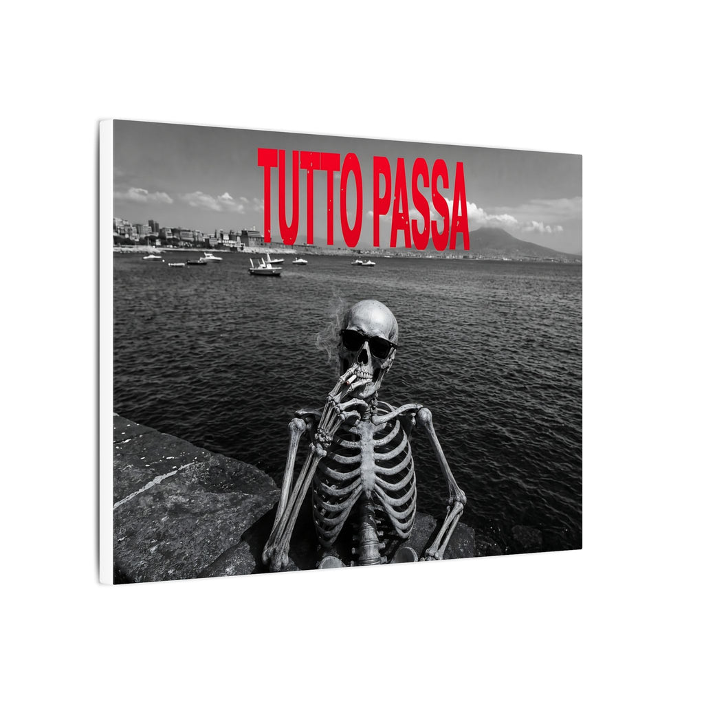 Tutto Passa - Skeleton Painting | Canvas (Landscape)