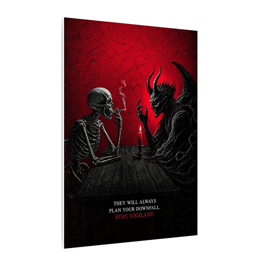 Stay Vigilant - Dark Wall Art | Canvas