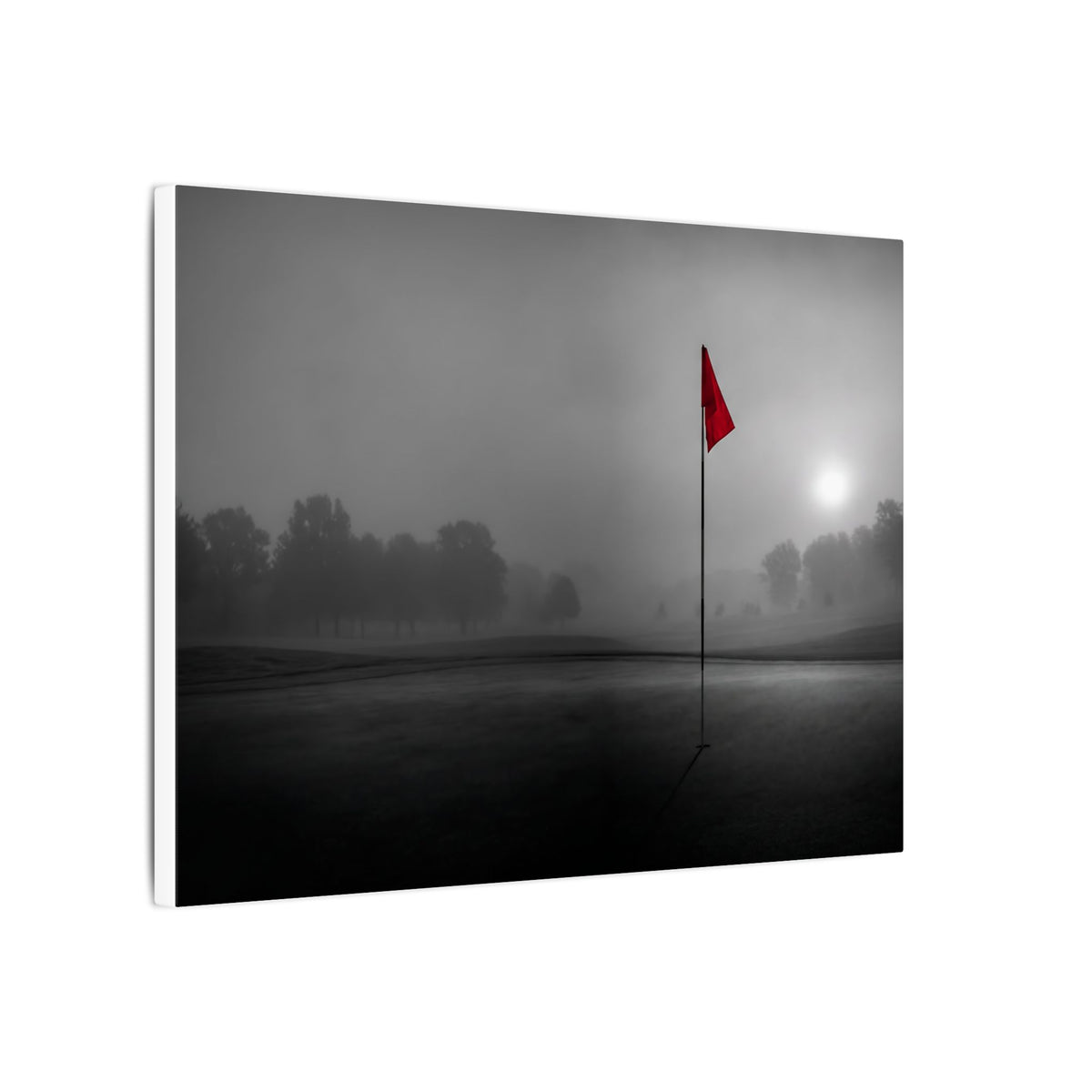 Flag on the Green - Wall Art For Executive Offices | Canvas (Landscape)
