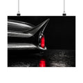 Ruby Tail - Classic Car Wall Art | Matte Poster (Landscape)