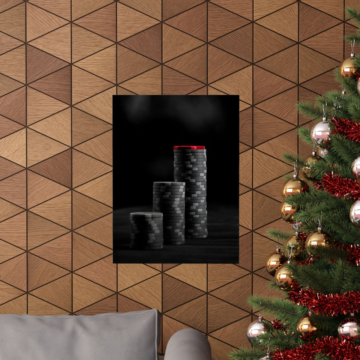The Chip on Top - Business Office Wall Art | Matte Poster