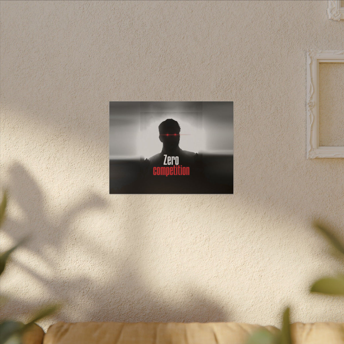 Zero Competition - Men's Office Wall Art | Canvas (Landscape)