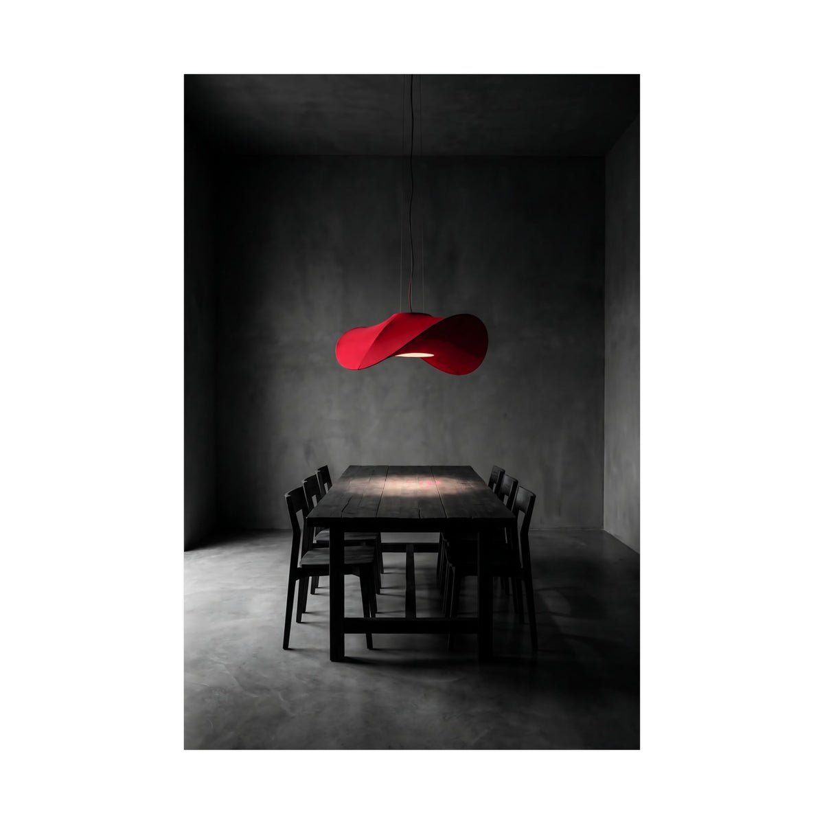 The Light Over the Table - Dining Room Wall Art | Matte Poster
