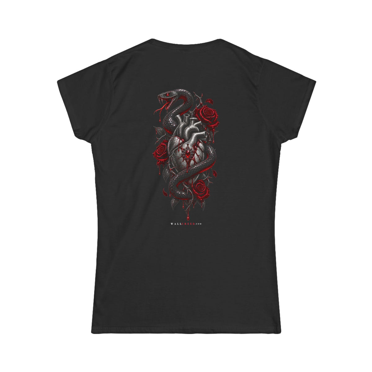 Serpent Heart | Women's Tee (Back Print)