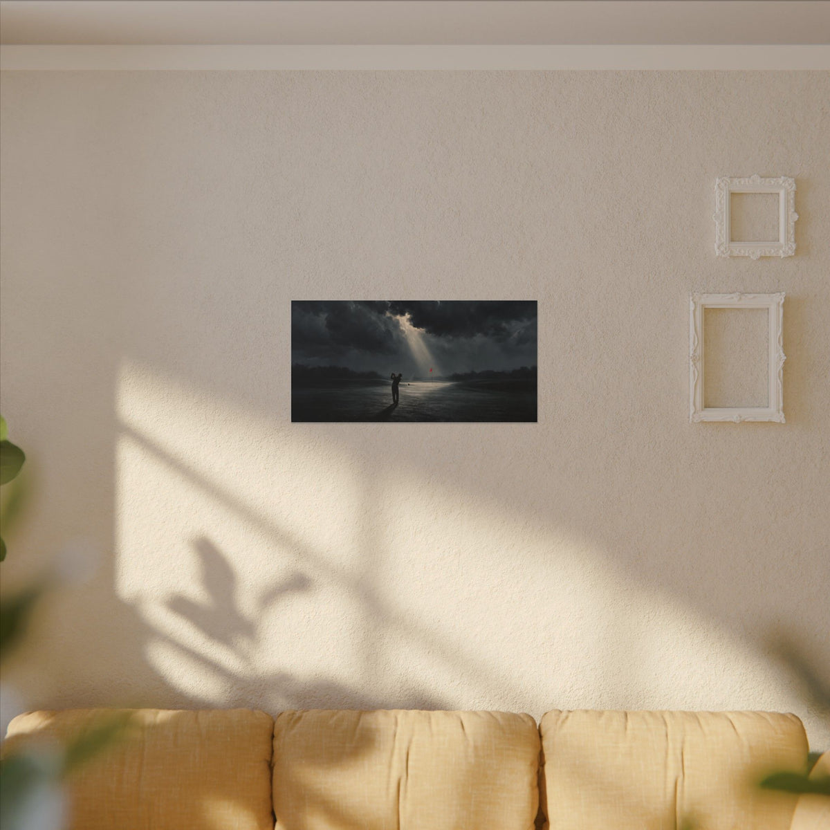 Dawn Patrol - Golf Art | Canvas (Panoramic)