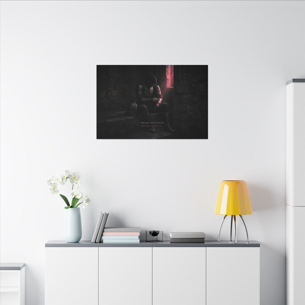 Before the Battle - Armor of God Wall Art | Canvas (Landscape)