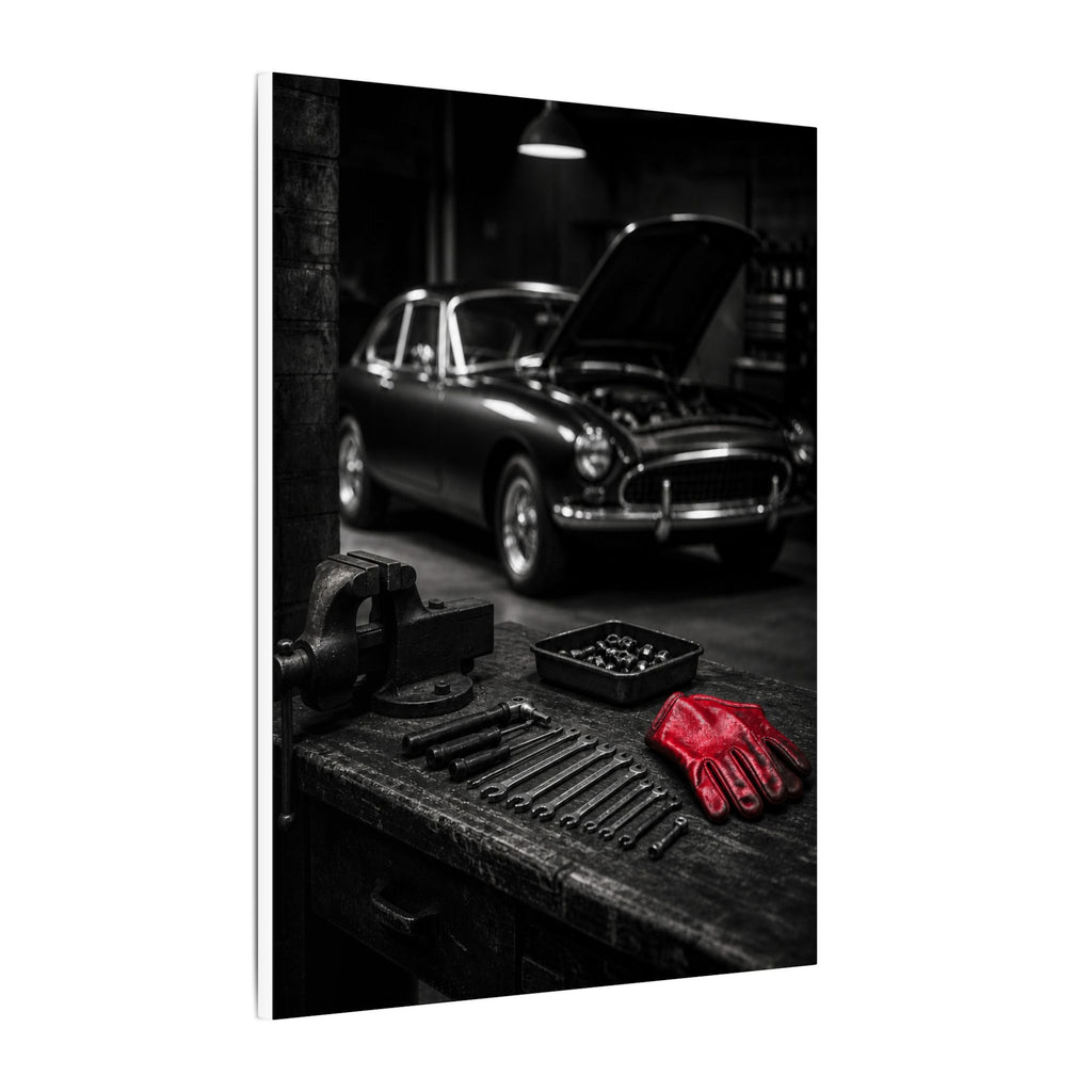 Built, Not Bought - Garage Wall Art | Canvas