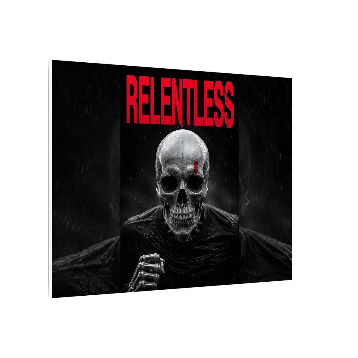 Relentless - Skull Wall Art | Canvas (Landscape)