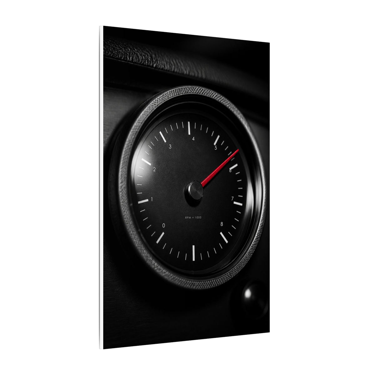 Redline Gauge - Tachometer Wall Art | Canvas