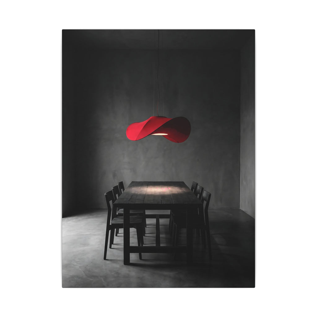 The Light Over the Table - Dining Room Wall Art | Canvas