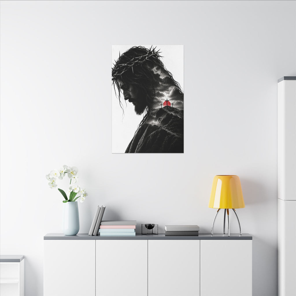 Three Crosses - Christian Wall Art | Canvas
