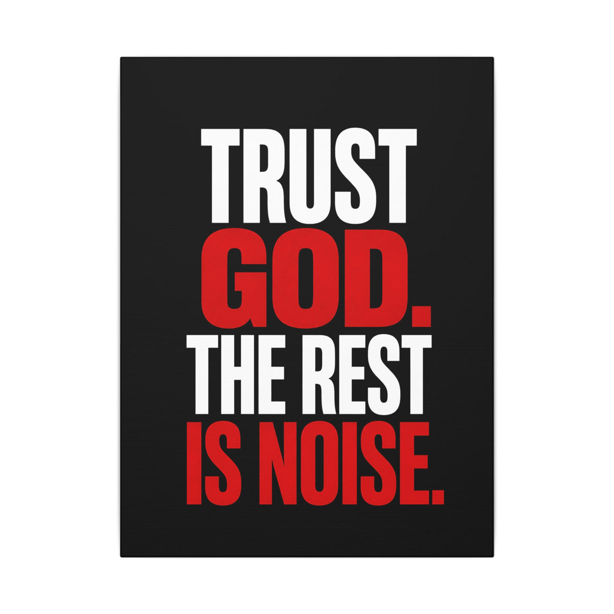 Trust God - Christian Wall Art | Canvas