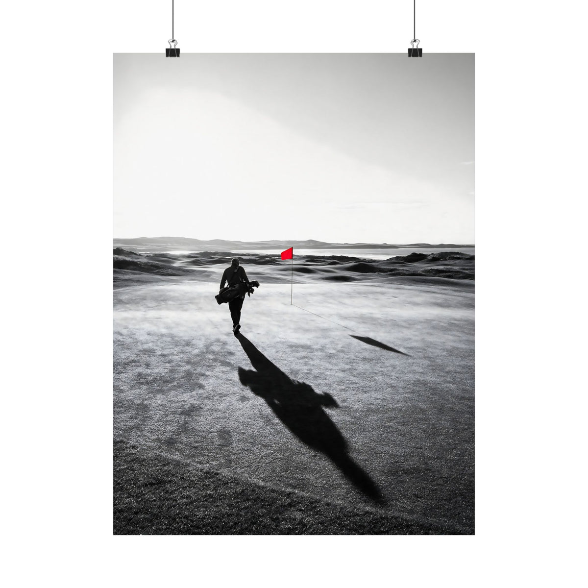 The Walk - Golf Course Wall Art | Matte Poster