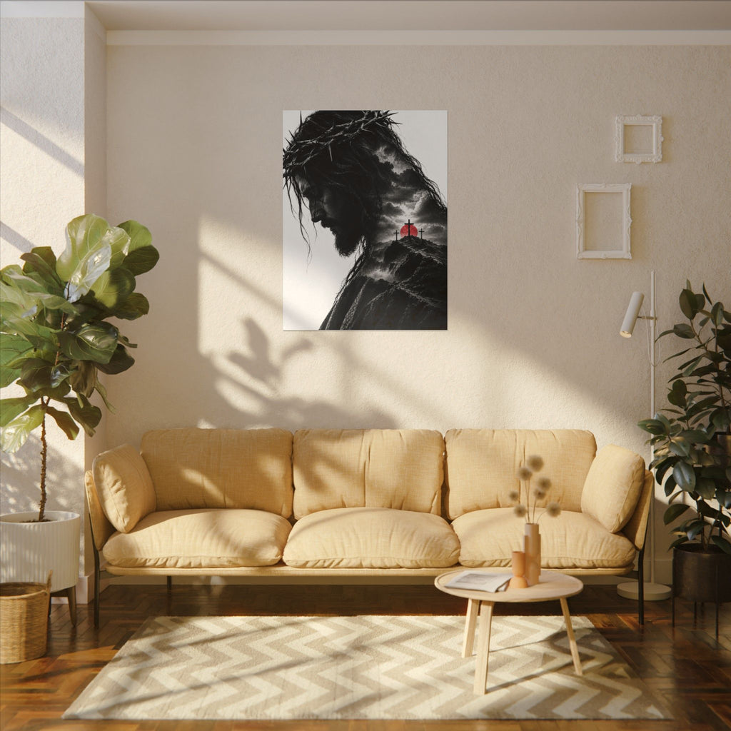 Three Crosses - Christian Wall Art | Canvas