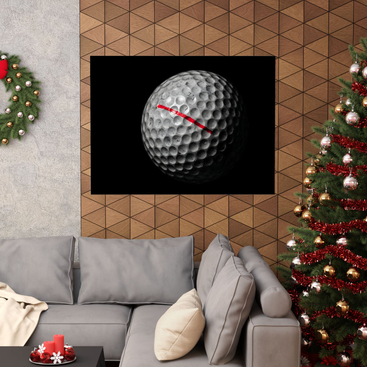 Still in Play - Golf Artwork | Matte Poster (Landscape)