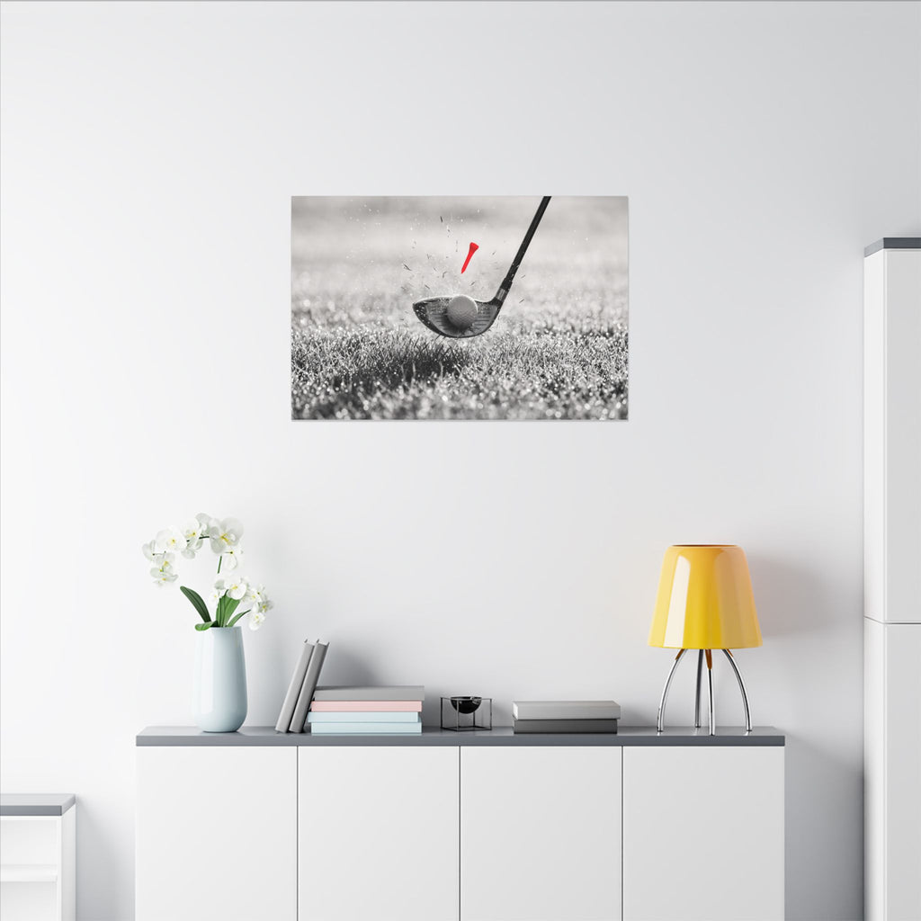 Pure Contact - Golf Prints | Canvas (Landscape)