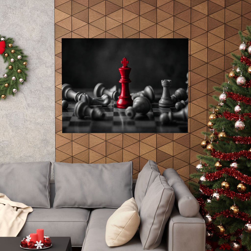 Last King Standing - Executive Office Wall Art | Matte Poster (Landscape)