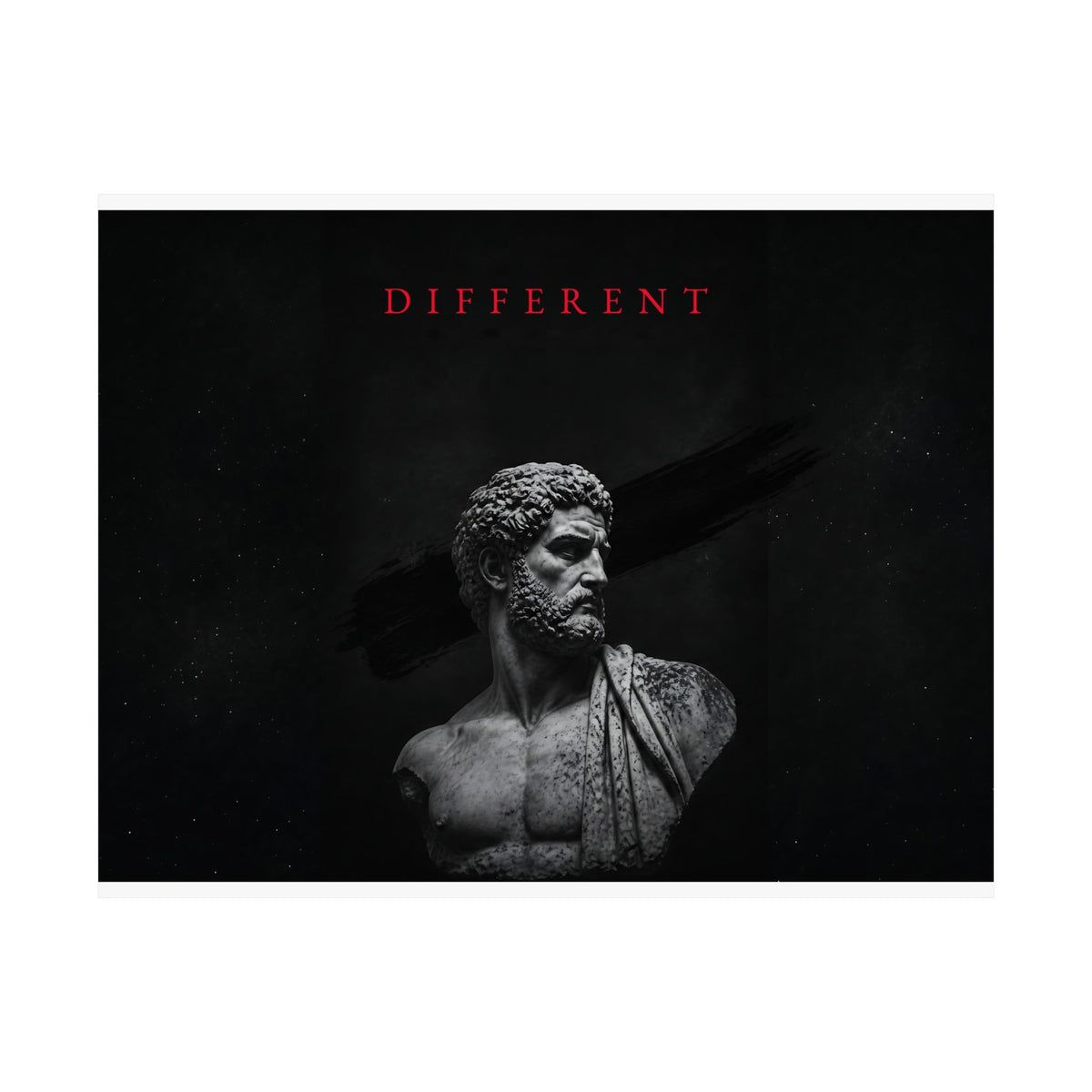 Different - Dark Wall Art | Matte Poster (Landscape)