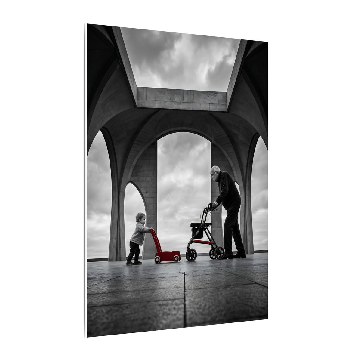 Between the Arches - Bedroom Wall Art | Canvas