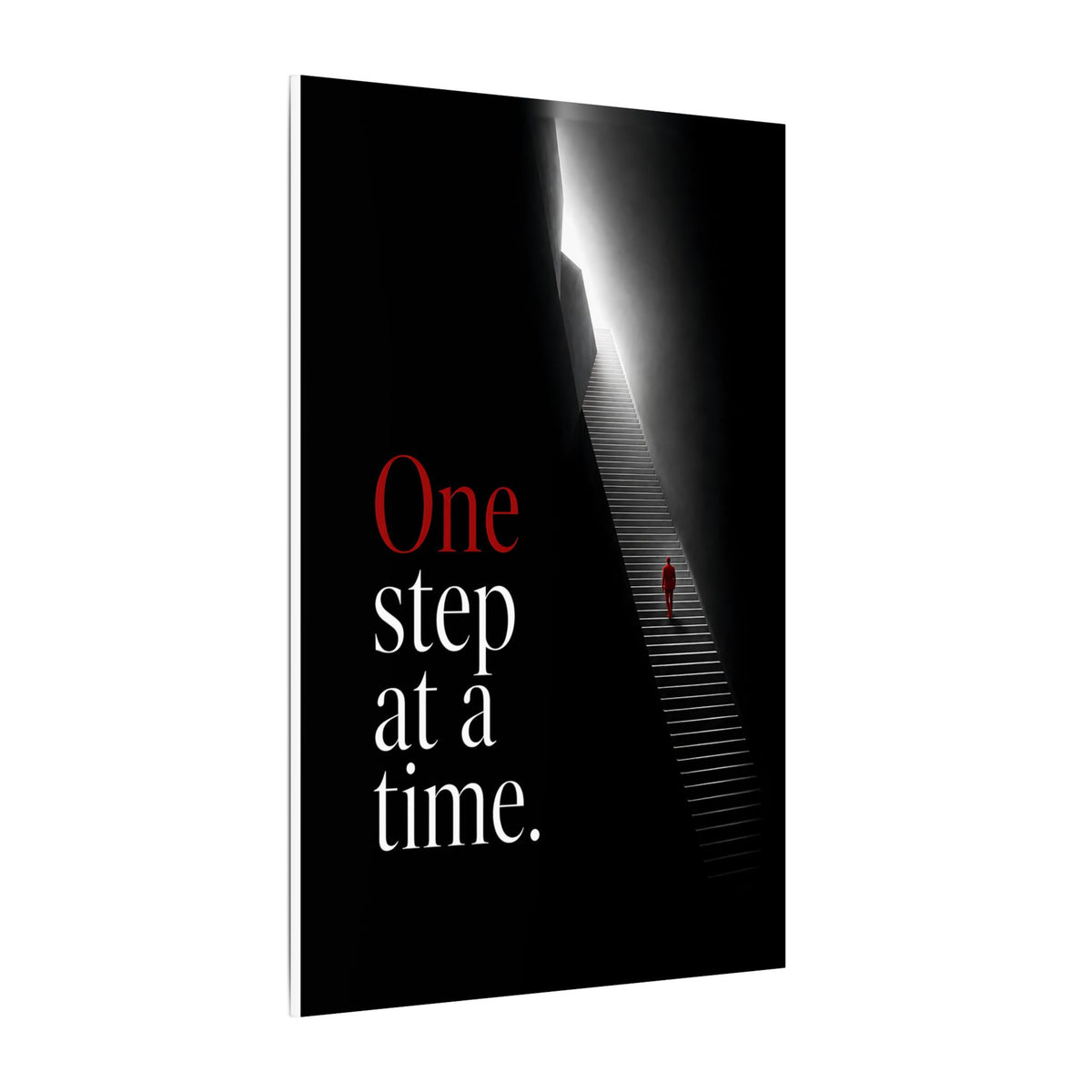 One Step at a Time - Office Wall Art | Canvas