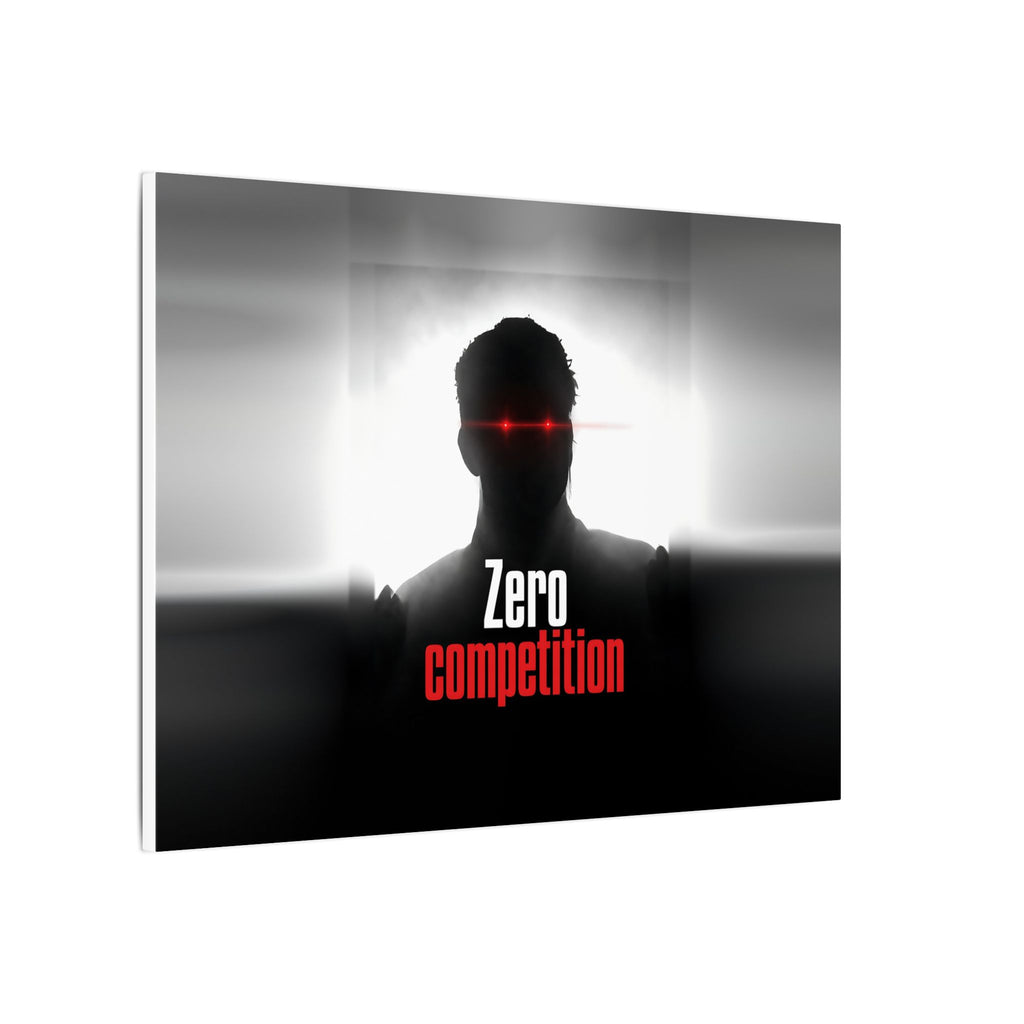 Zero Competition - Men's Office Wall Art | Canvas (Landscape)
