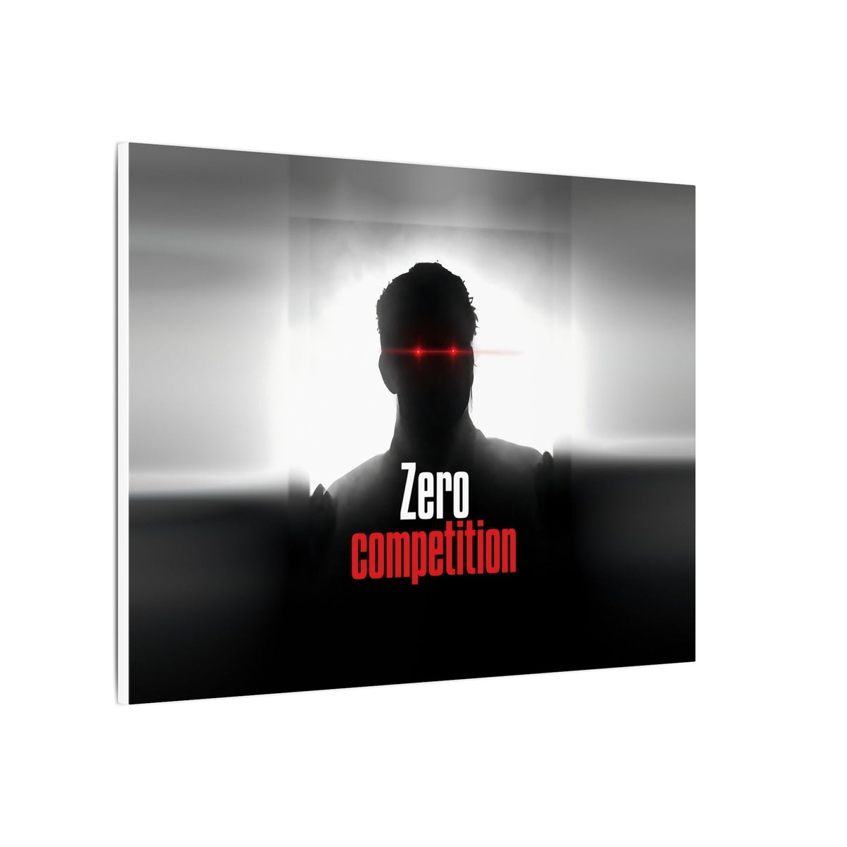 Zero Competition - Men's Office Wall Art | Canvas (Landscape)