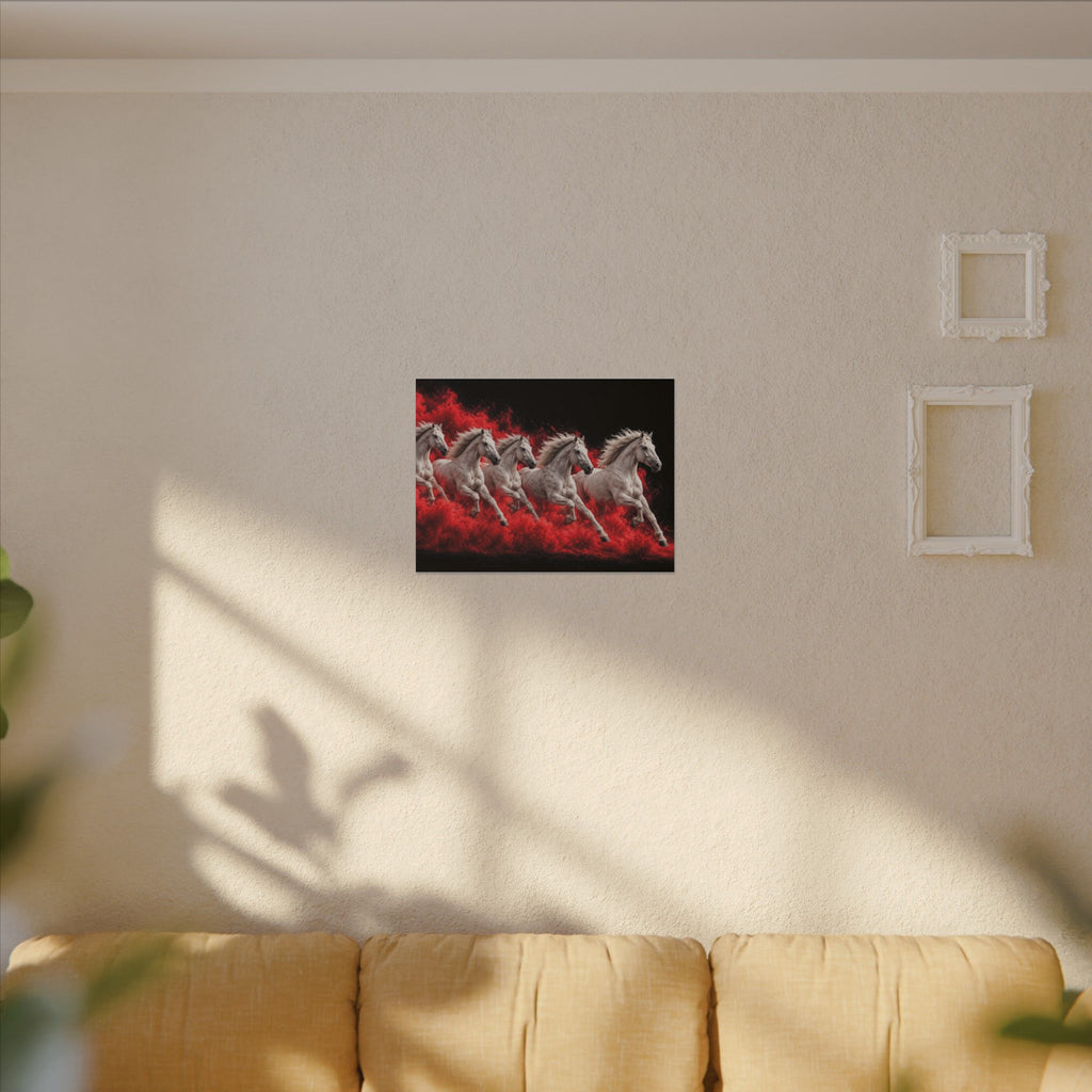 Stampede - Horse Wall Art | Canvas (Landscape)