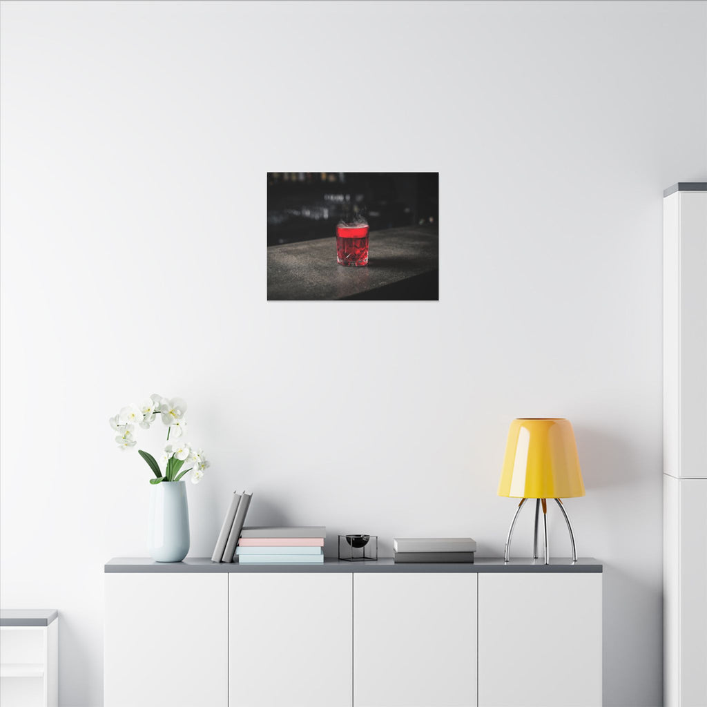 Last Pour - Mens Office Artwork | Canvas (Landscape)