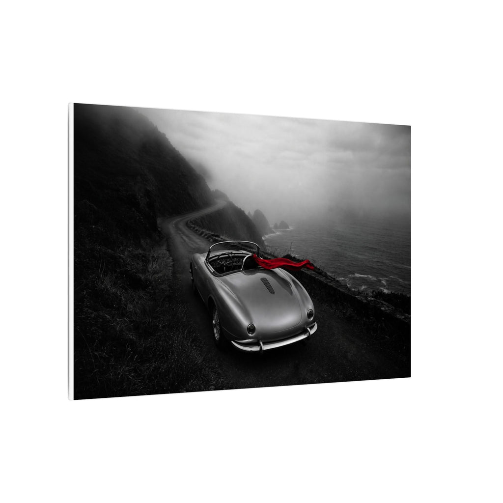 Coastal Roadster - Classic Car Wall Art | Canvas (Landscape)