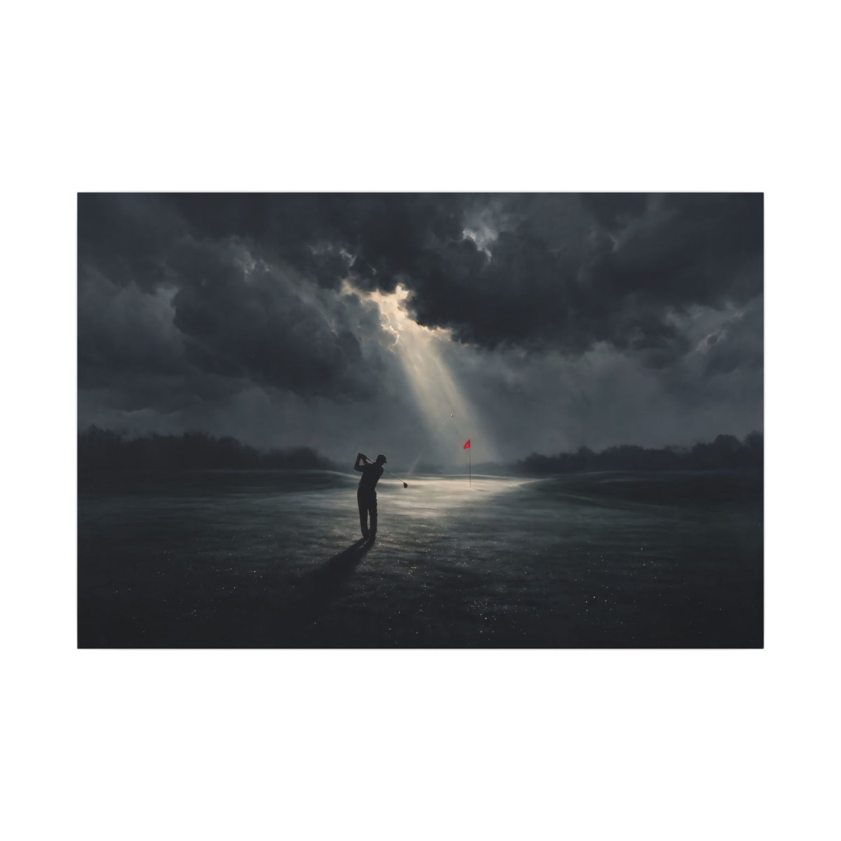 Dawn Patrol - Golf Art | Canvas (Landscape)