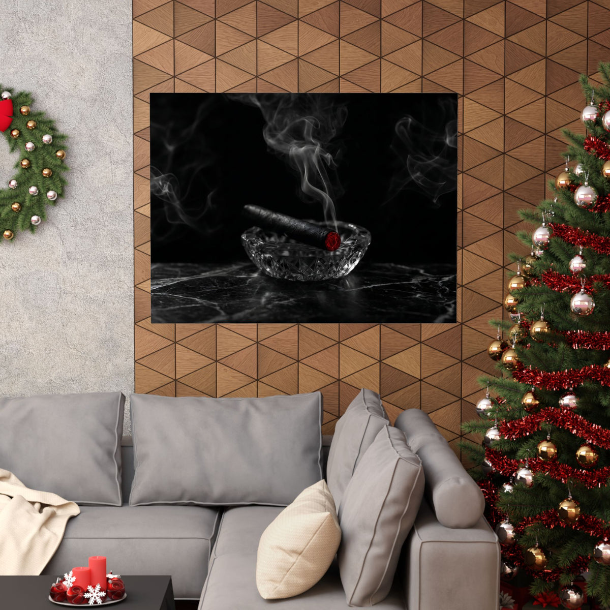 The Ember - Executive Office Wall Decor | Matte Poster (Landscape)