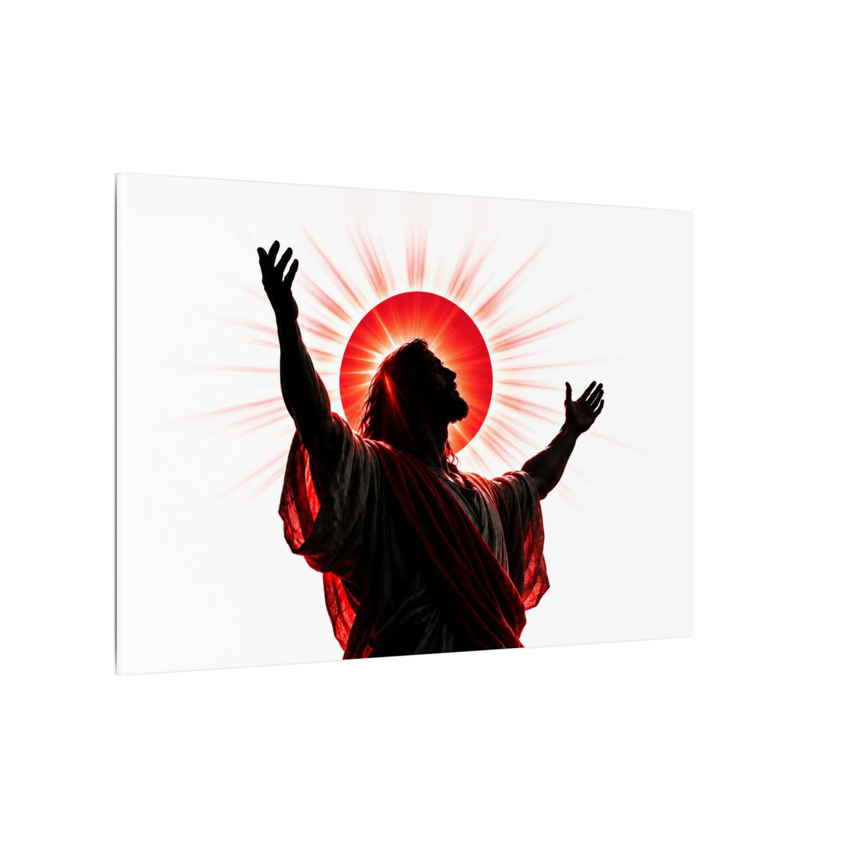 Red Sun Victory - Christian Wall Art | Canvas (Landscape)