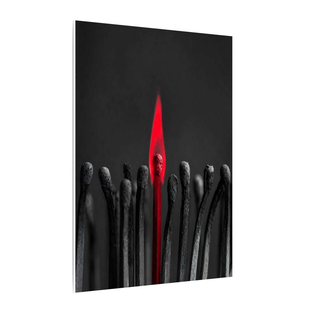 The One Still Burning - Office Wall Art For Men | Canvas